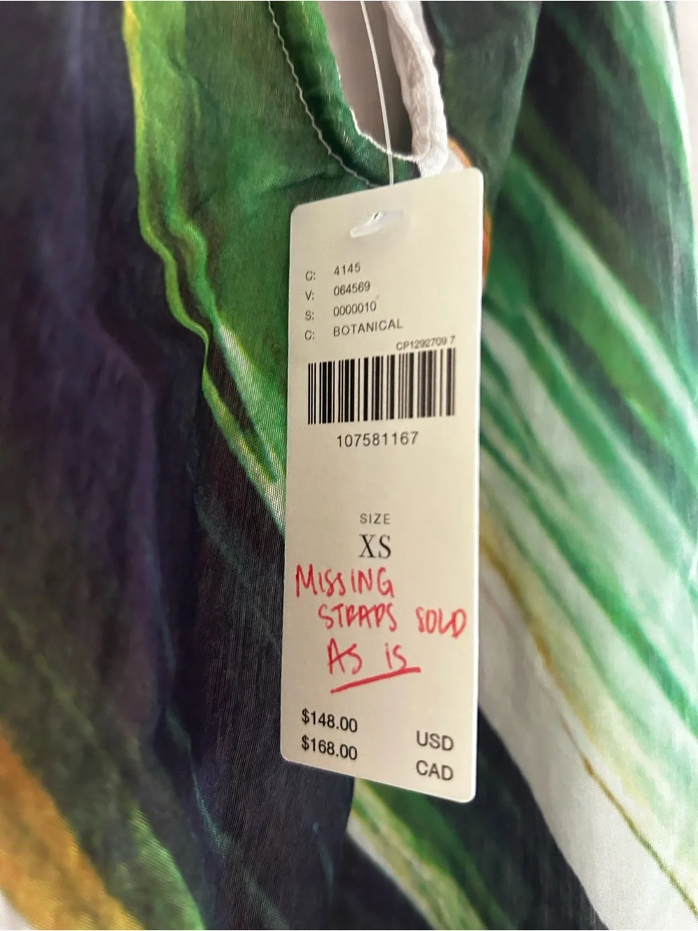 Anthropologie Celandine Ethereal Printed Dress in Breeze NWT - Picture 9 of 15